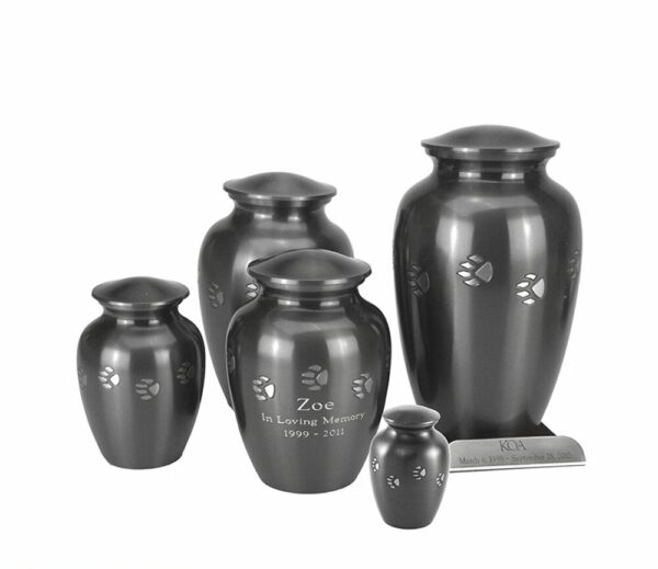 Paw Print Series Urn