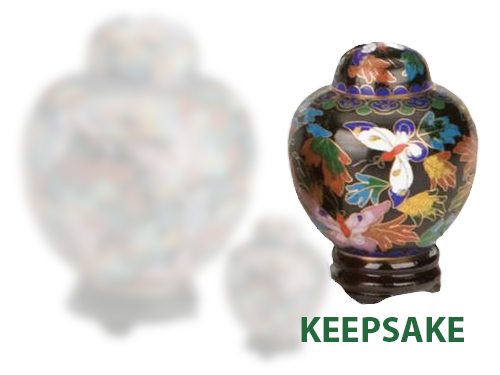 Butterfly Cloisonne - Keepsake ( 0-30 lbs pet)