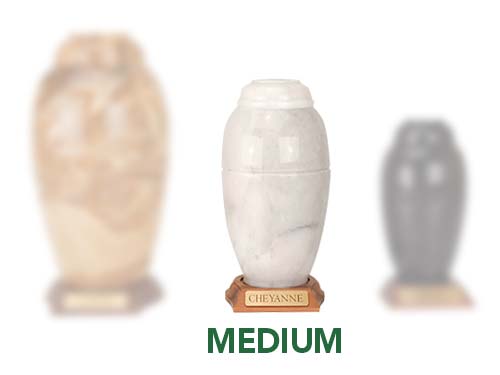 Marble Vase Urn - Medium